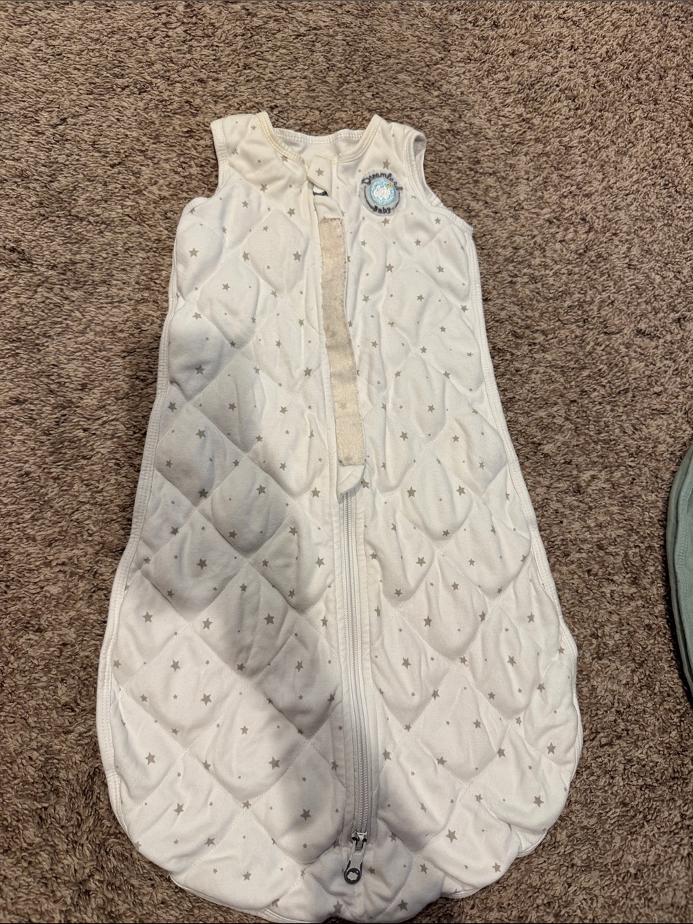 ORG Dreamland sleepsack White Star Quilted
